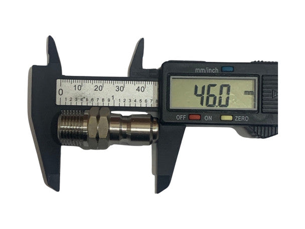 Quick release Plug 3/8"MNPT (SS)