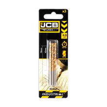 JCB Turbojet 7 Point HSS Drill 4x70mm (3 Pack)