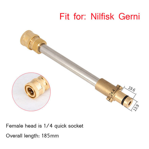 Genuine Replacement Snow Foam Adapter Spray Wand for Nilfisk Gerni