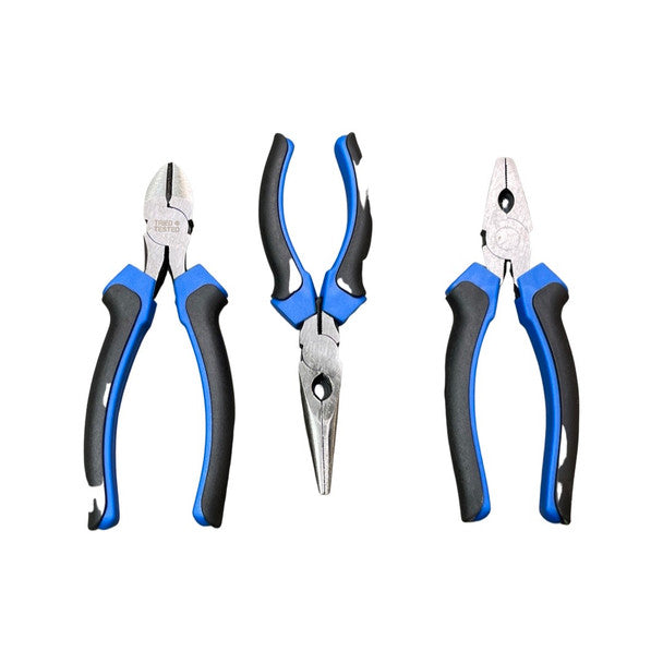 Tried & Tested 3pc Plier Set 160mm | TT233